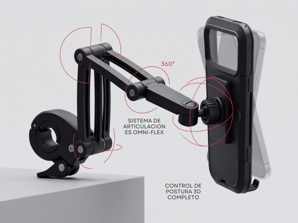 holder impermeable para celular de moto/bici